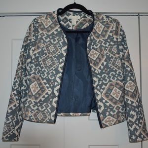 H&M woven blazer